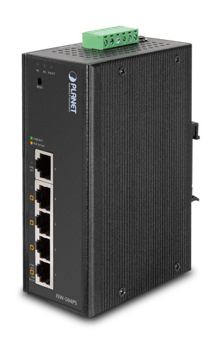Industrial Ethernet Solution Isw-504ps Planet Networking
