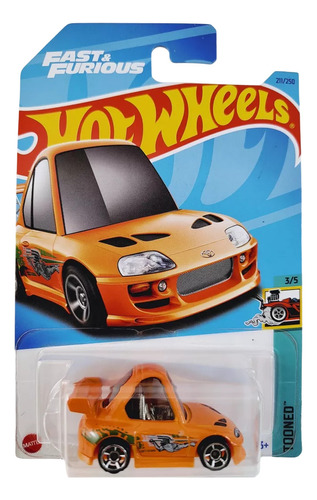 Hot Wheels 94 Toyota Supra Tooned Fast And Furious 211/250