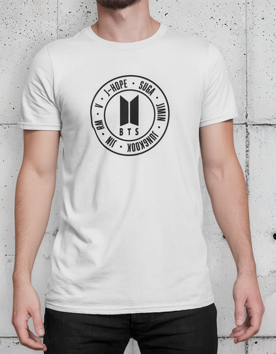Playera Unisex Bts Circulo Integrantes