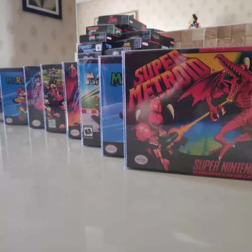 Jogos de Super Nintendo Placas Novas Fabricação Própria Português