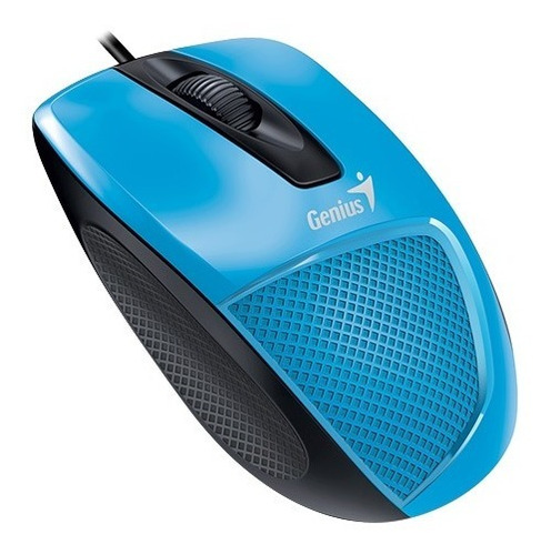 Mouse com fio Genius USB DX-150x com design ergonômico