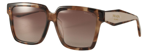 Prada Spr 24z 07r-0a6 Square Shape Caramel Tortoise (Usado)
