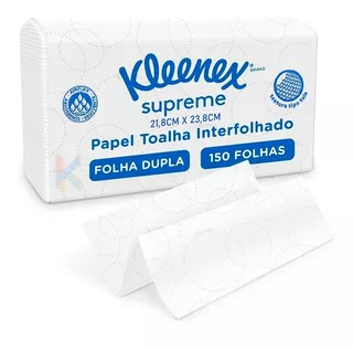 Papel Toalha Interfolhado Kleenex Supreme Kimberly-clark