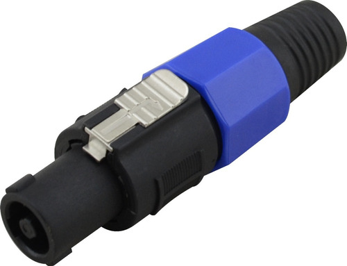 Conector Plug Speakon Macho Linha 4 Vias 18131 Tblack