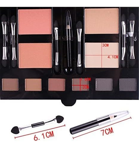 . Miss Rose - Paleta De Maquiagem Para Sombras (180 Co
