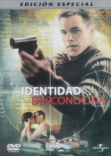 Identidad Desconocida Matt Damon Pelicula Dvd