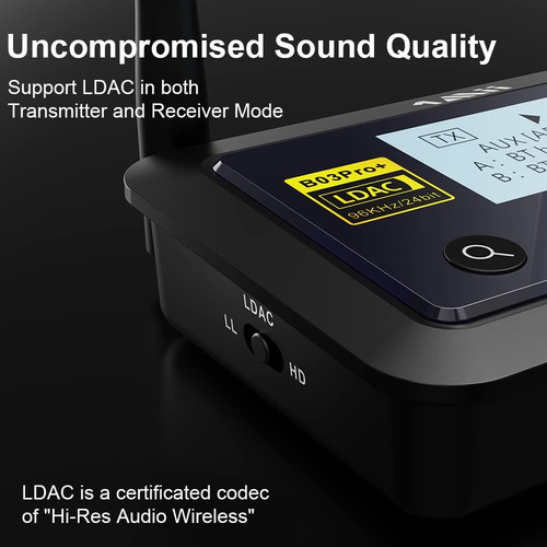 Transb. Bluetooth B03pro Ldac 5.3 - Extensor Audio Inalámbri