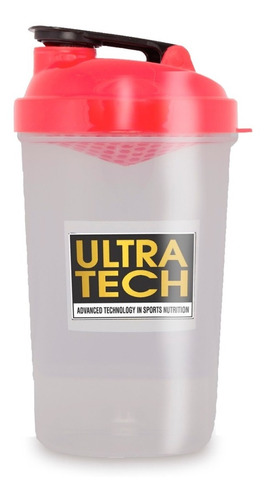 Shaker Ultra Tech Vaso Mezclador De Proteínas Tapa Rosca