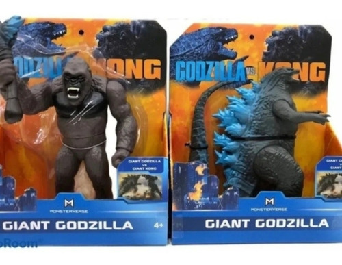 Muñeco King Kong Vs Godzilla X2  Envio Gratis