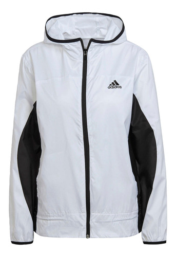 Jaqueta Corta-vento Corrida Logo Aeroready adidas