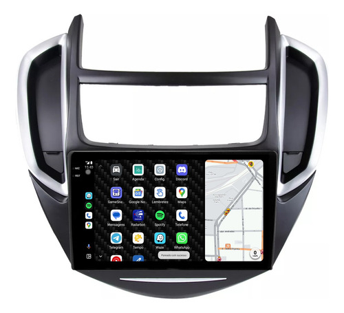 Central Multimidia Tracker 13/16 9p Android 2gb 64gb Carplay
