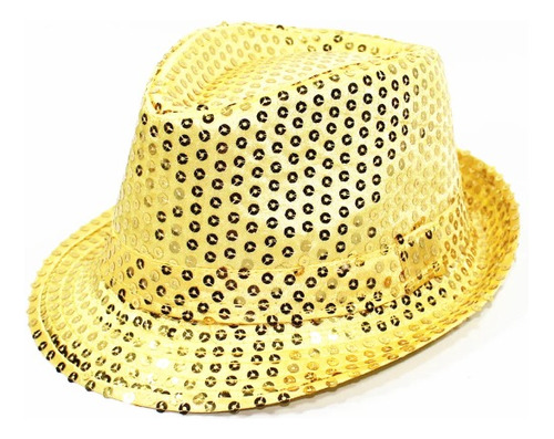 Sombrero Guapo Tanguero Con Lentejuelas X Unidad Cotillon