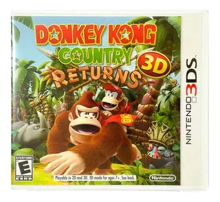 Donkey Kong Country Returns 3d - Nintendo 3ds