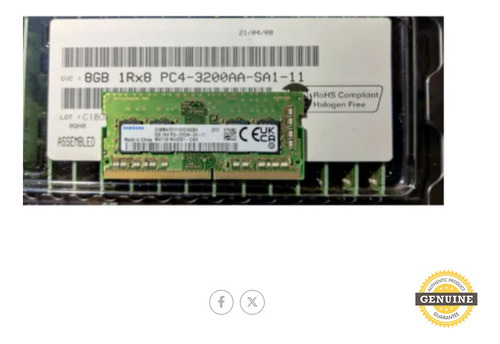 Memoria Ram Samsung 8gb Ddr4