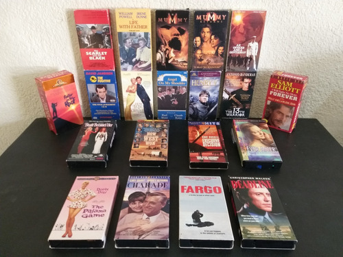 Lote #12, Veinte Películas Vhs, Coleccionables, Vintage