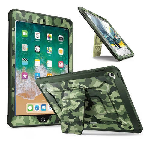 Case Supcase Para iPad 9.7 6gen 2018 2017 Protector 360°camo