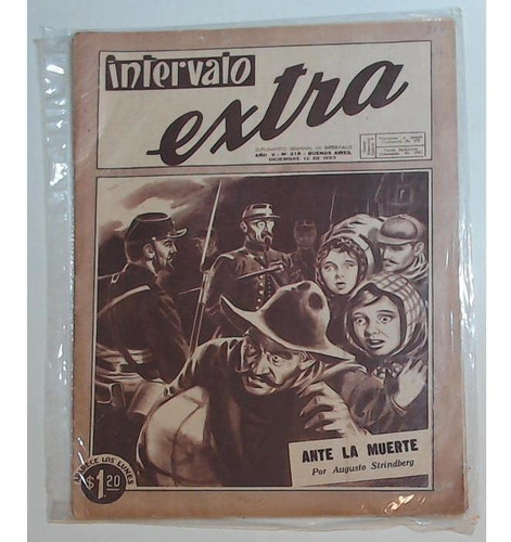 Historieta Intervalo Extra 218 Año V Fecha 12 De Dicie 1955