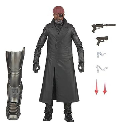 Muñeco Marvel Legends Invasión Secreta Nick Fury (f6471)
