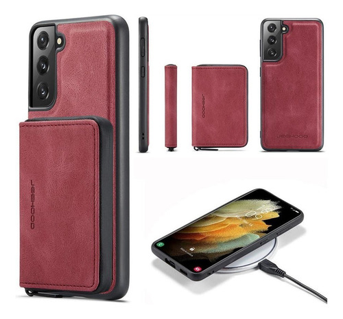 Funda For Samsung Galaxy S21 Cargador Inalámbrico Magnético