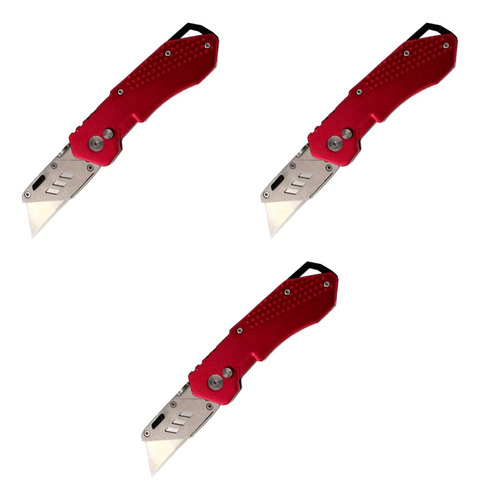 Pack De 3 Navajas Abatible Cuchilla Cambio Rapido Maple Tool