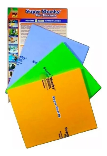 Super Shorby - Toalla Súper Absorbente Alemania - Pack 4 Uni