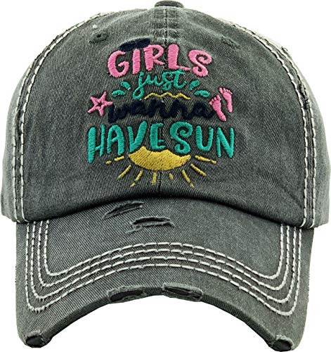 Sombrero De Parche: Las Chicas Sólo Quieren Tener Sol Nmc86