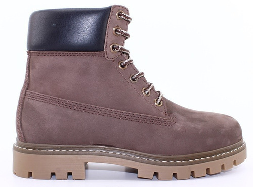 Borcego Acordonado Hombre Marsanto Cuero Botas 0102 Carg