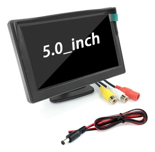 Pantalla Lcd Hd Monitor Ventosa Coche Retrovisor Reverso