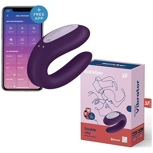 Vibrador Double Joy Estimulación Satisfyer Punto G