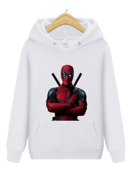 blusa de frio do deadpool