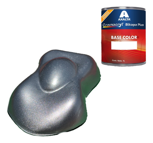 Axalta Bicapa Base Aluminio Extra Grueso 1 Lt Automotriz