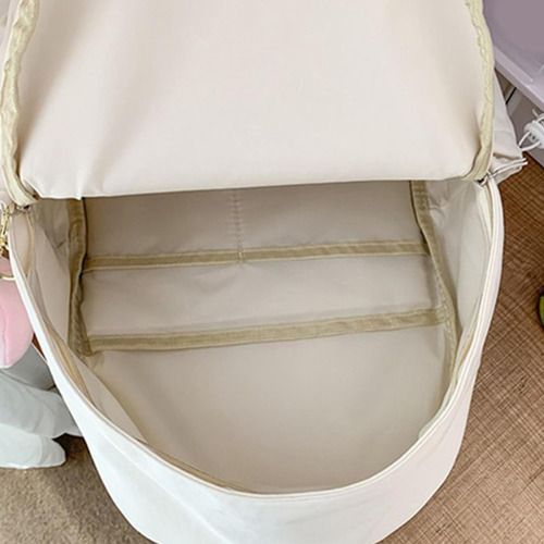 Mochila De Moda Informal Sencilla 2024 Con Colgante