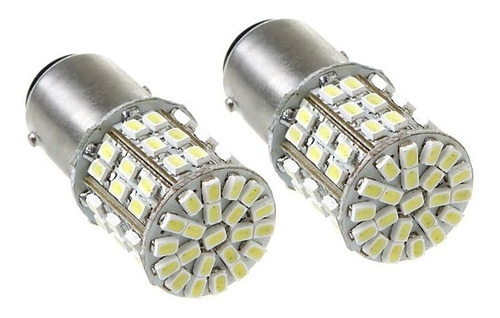 2 Lâmpadas Ré 64 Leds 1156 (1 Polo) P21w Xenon Torpedo Pingo