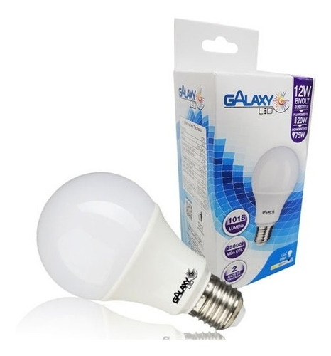 Lâmpada Led Bulbo 12w Luz Fria 6500k