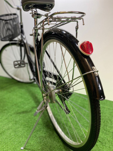 Imagen 2 de 10 de Bicicleta De Paseo Aro 26 Negra 7 Velocidades