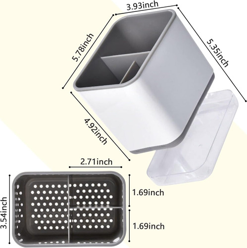 Soporte Multifuncional Para Utensilios - Cestas De Almacenam