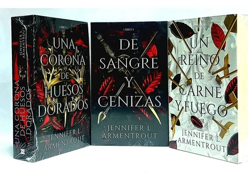 De Sangre Y Cenizas + Reino Carne Y Fuego + Corona Huesos