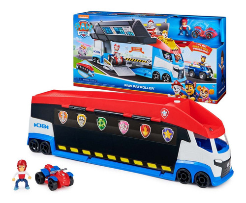 Camion Paw Patroller Para Guardar Autos C/ Figura ELG 17729