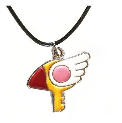 Colgante Collar Anime Sakura Cardcaptor Llave Cartas Cosplay