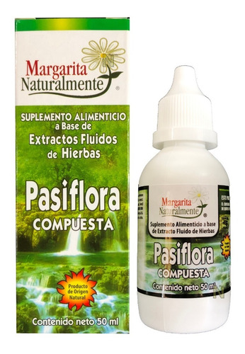 Imagen 1 de 5 de Pasiflora Compuesta (50 Ml) Margarita Naturalmente