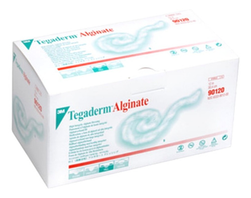 Tegaderm Alginato En Mecha 3m De 30.4 Cms Caja 5 Unds 90120