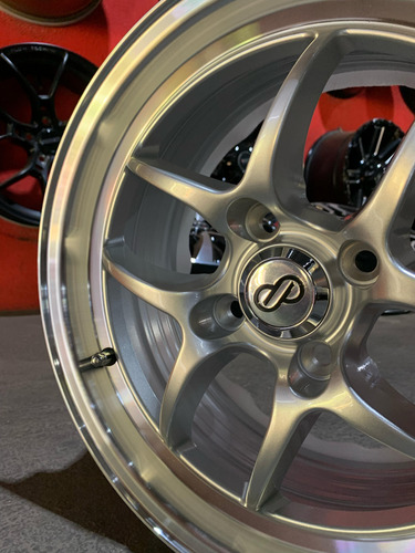 Jogo De Roda Alloy Super Leve Aro 15 Arrancada Drag Race