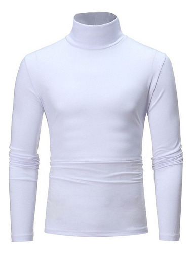 Sudadera Térmica Deporte For Hombre Con Cuello Alto Tortuga