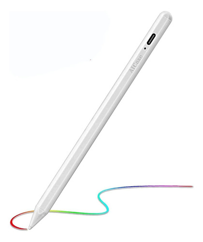 Lapiz Optico Universal Dibujo Para Tab/iPad Alcase Blanco1