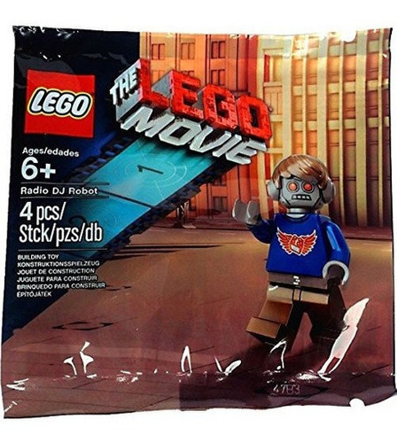 Minifigura De Lego Movie Exclusive Limited Edition Radio Dj 