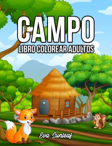 Libro Colorear Adultos: Campo - Manualidades Adultos - Regal