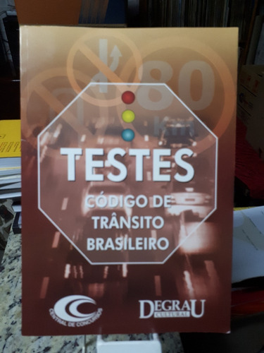 Livro Testes Codigo De Transito Brasileiro Central Concursos