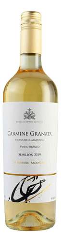 Vinho Branco Argentino Carmine Granata Semillón
