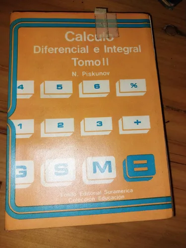 comprar Calculo Diferencial E Integral Piskunov Tomo 2