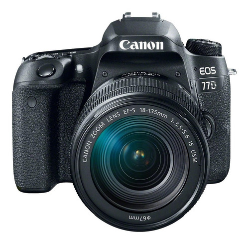 Canon 77d Reflex Con Lente 18-135mm Usm + 32gb